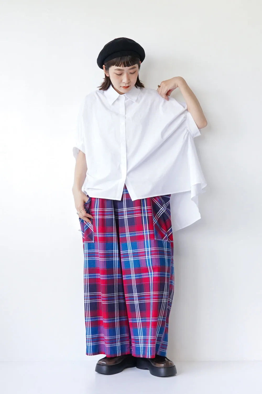 ドルマンコットンシャツ