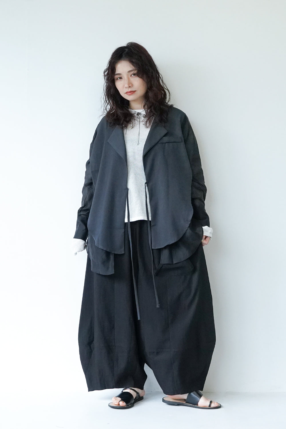 新品ダークネイビー 異素材コート 異素材切替シアージャケット – LILA & CITTA ONLINE SHOP