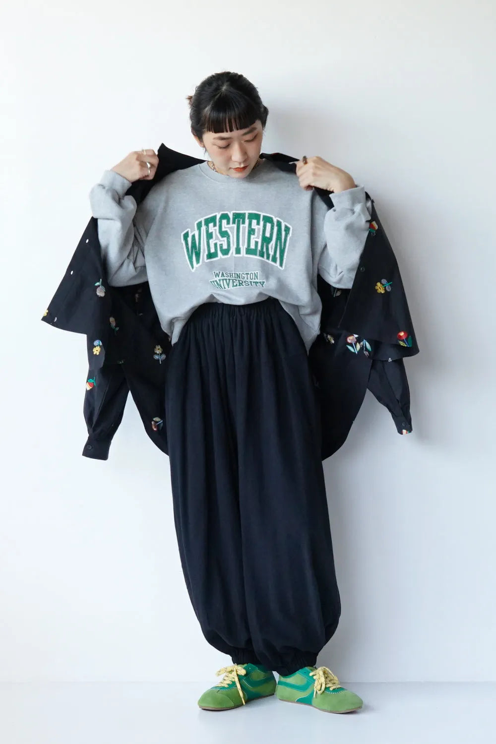 WESTERNロゴスウェット