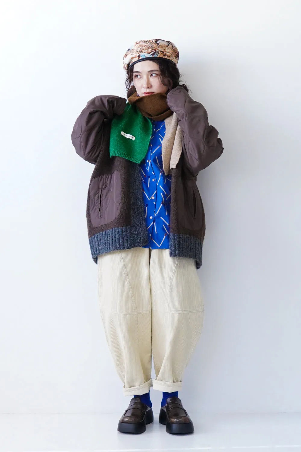 コーデュロイボールパンツ