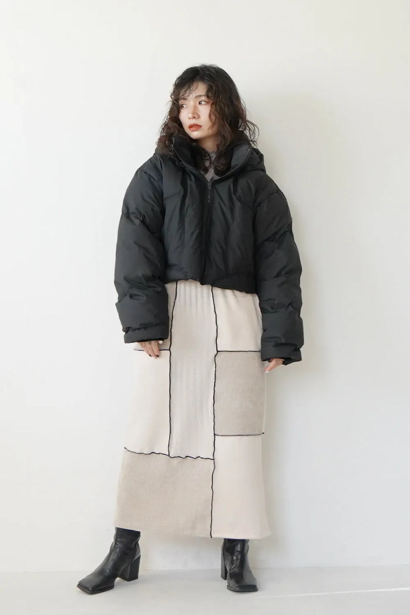 中綿ショートブルゾン