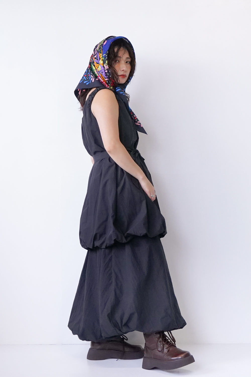 fiction tokyo バルーンチュニックワンピース バルーンチュニックワンピース / Balloon Tunic One-Piece | FICT