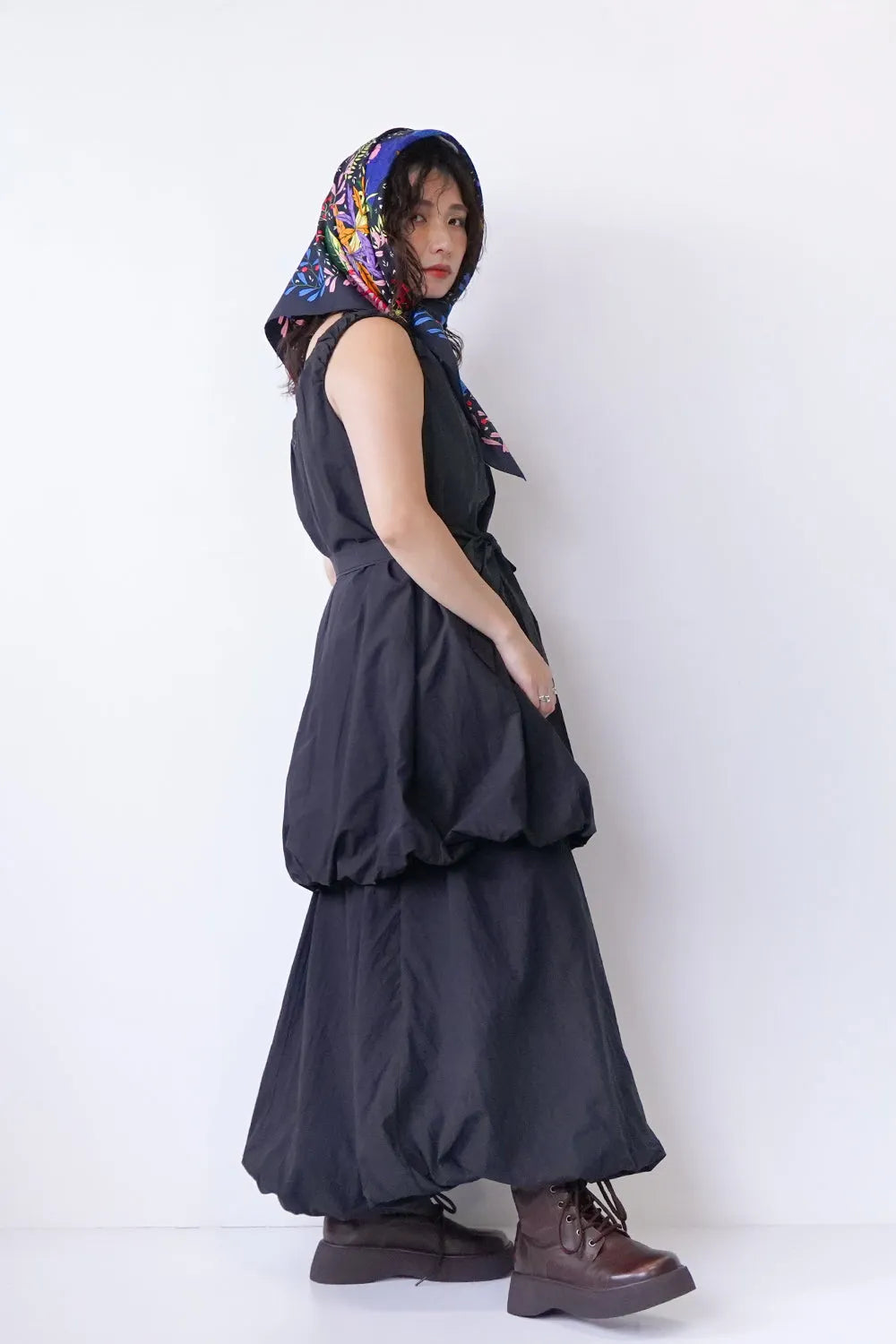 バルーンチュニックワンピース