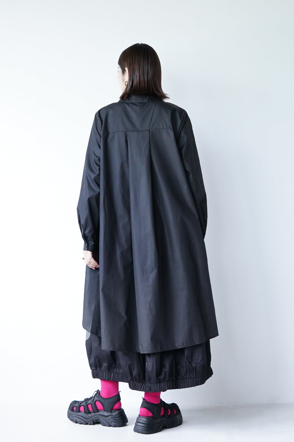 Amazon.co.jp: ADELA GARDENシャツワンピース 春 秋 ワンピース