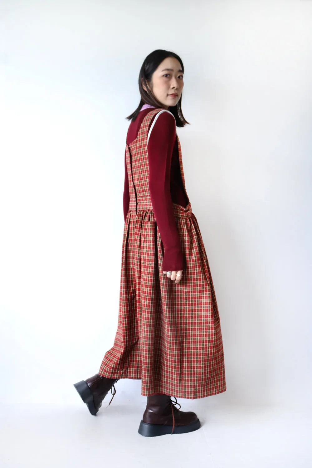 前後2wayチェック柄ジャンパースカート – LILA & CITTA ONLINE SHOP