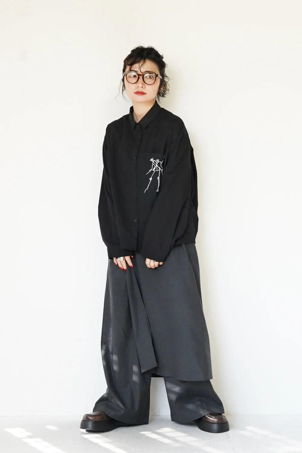刺繍人間ポケットシャツ – LILA & CITTA ONLINE SHOP