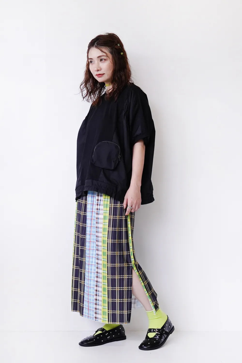 マルチチェック柄プリーツタイトスカート – LILA & CITTA ONLINE SHOP マルチチェック柄プリーツタイトスカート – LILA & CITTA ONLINE SHOP