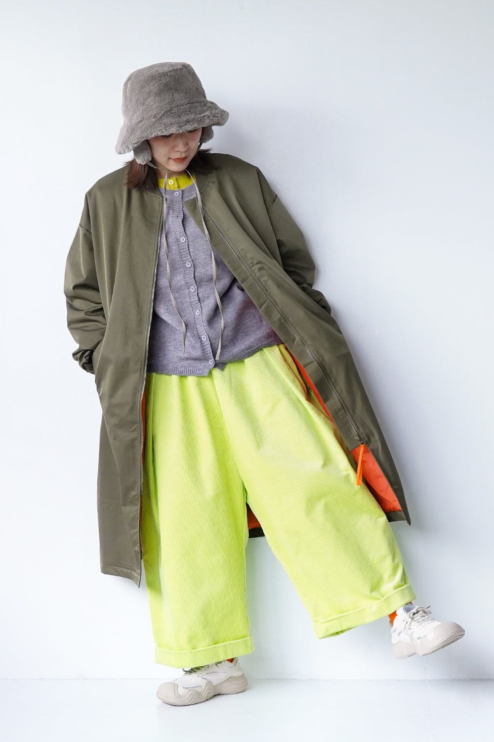 ギャザースリーブロングブルゾン – LILA & CITTA ONLINE SHOP