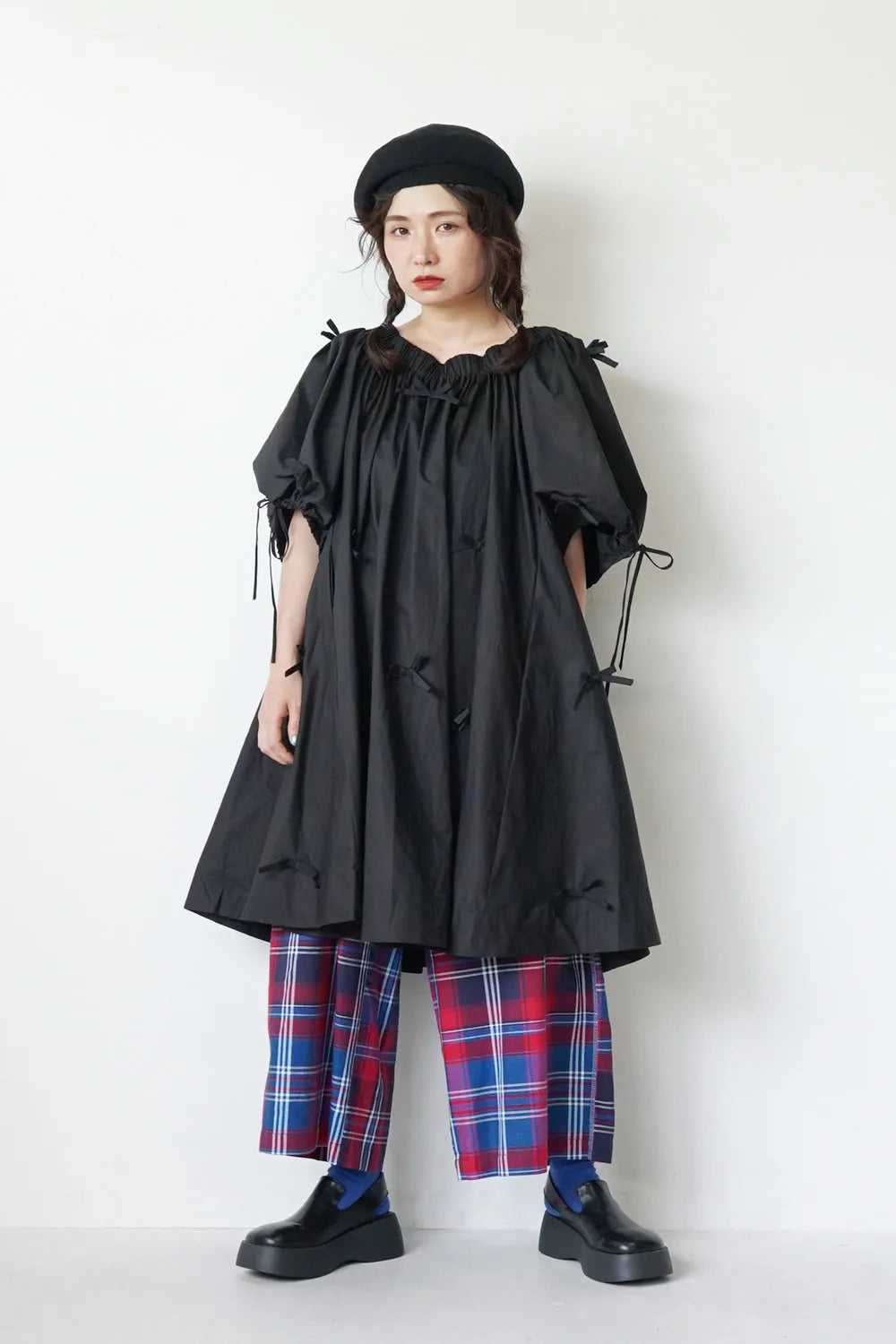 ランダムりぼん ギャザーチュニックワンピース