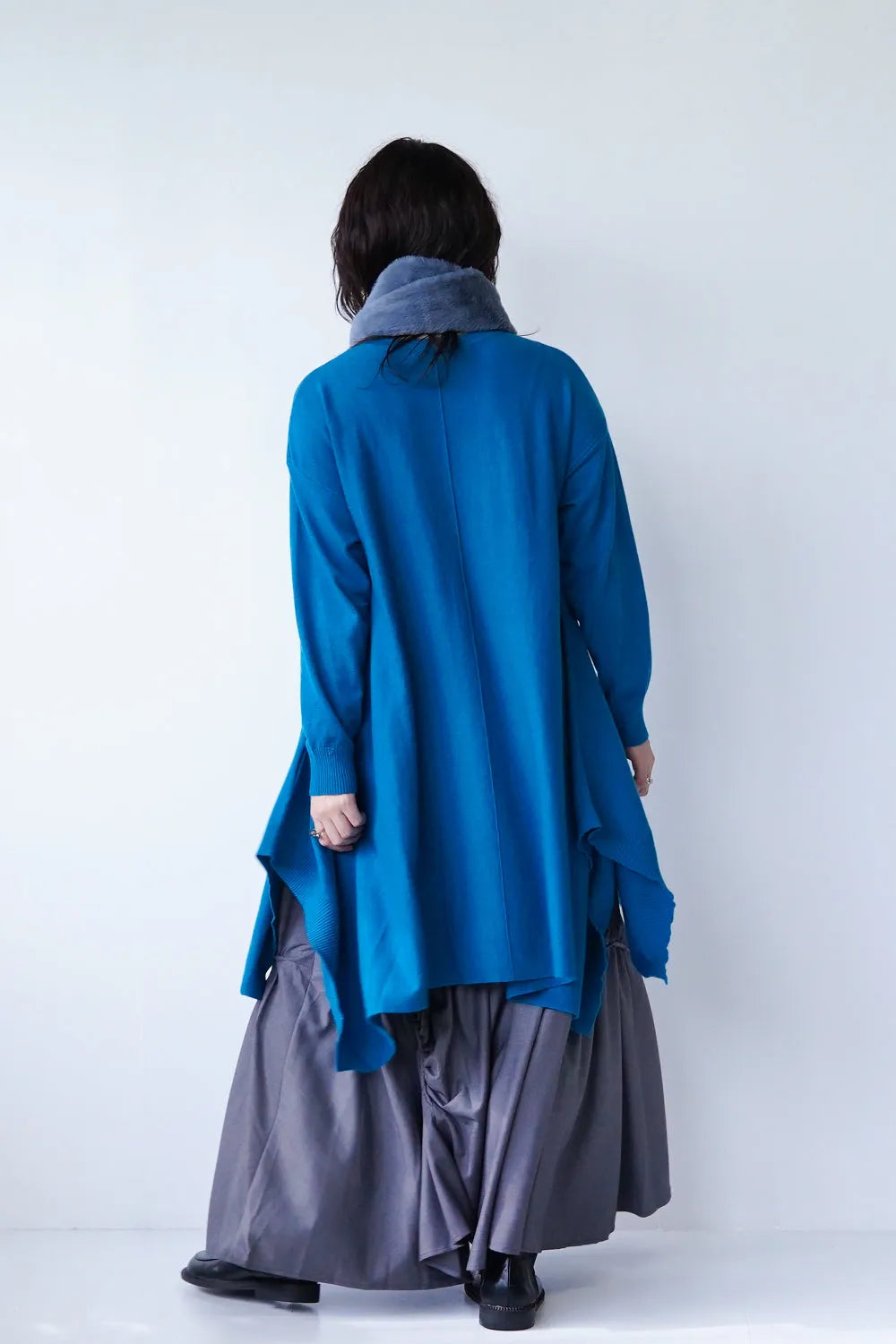 センターラインチュニックニット