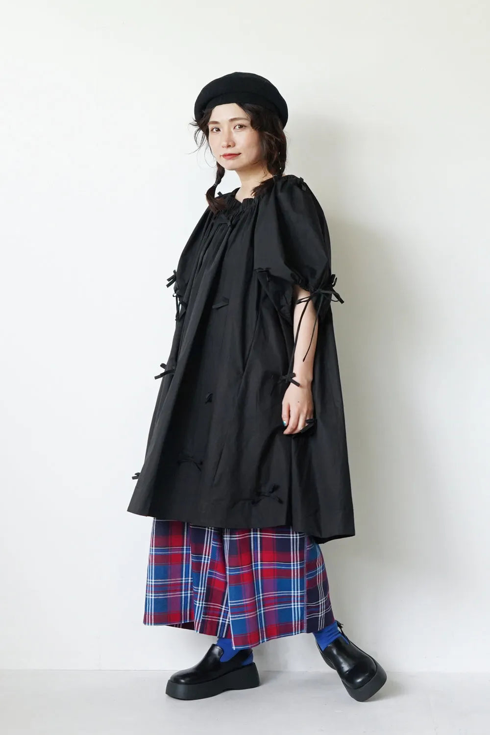 ランダムりぼん ギャザーチュニックワンピース