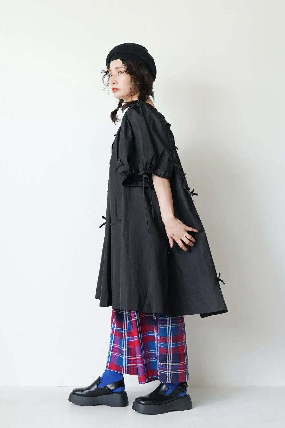 ランダムりぼん ギャザーチュニックワンピース