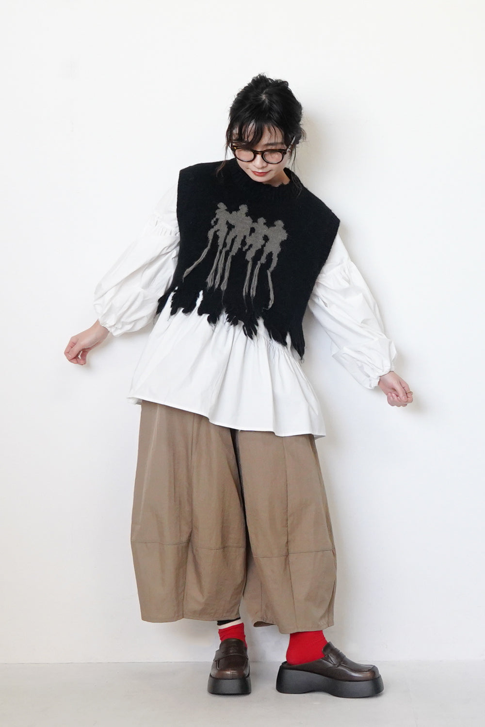 h.naoto h.b roots ダメージ加工 ニットベスト h.naoto h.b roots ダメージ加工 ニットベスト 楽天市場