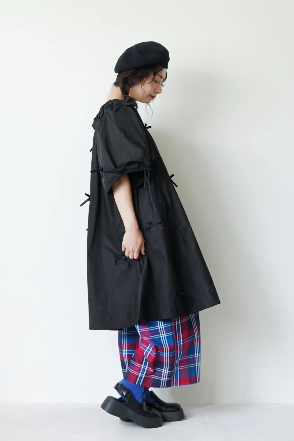 ランダムりぼん ギャザーチュニックワンピース