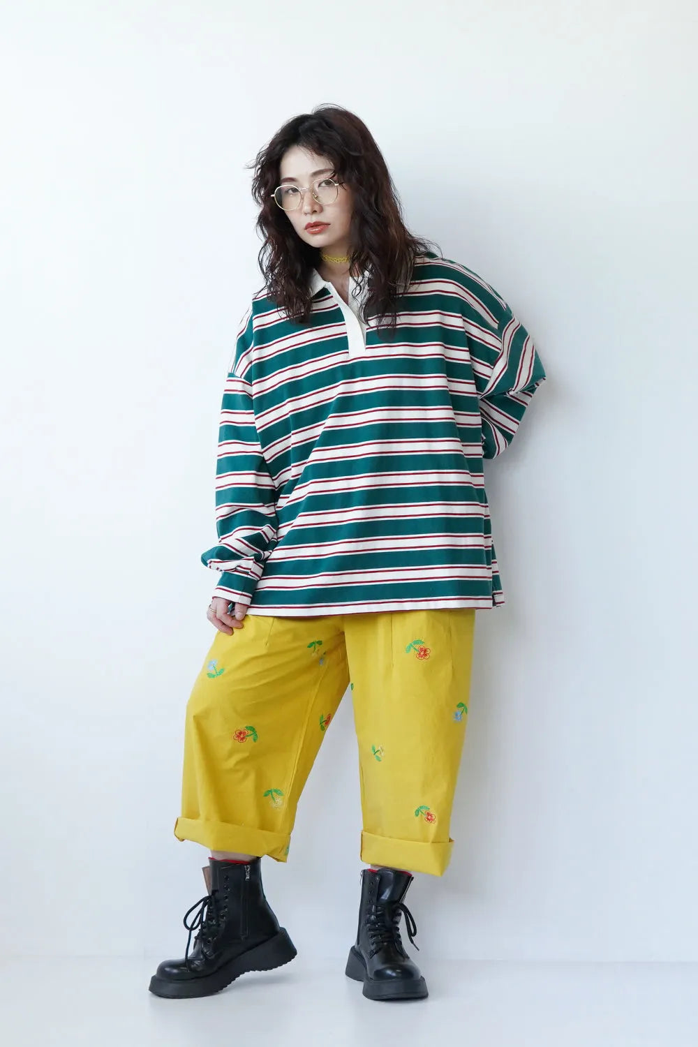 オーバーラガーシャツ