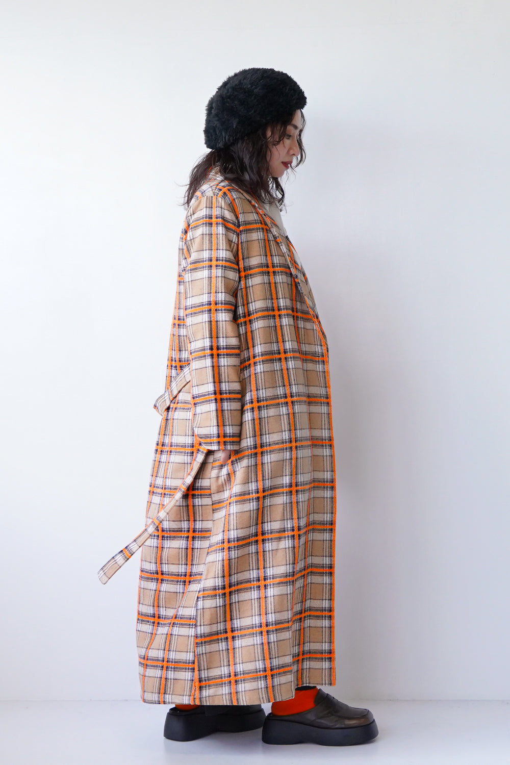 LILA n' citta】チェック柄ガウンコート – LILA & CITTA ONLINE SHOP
