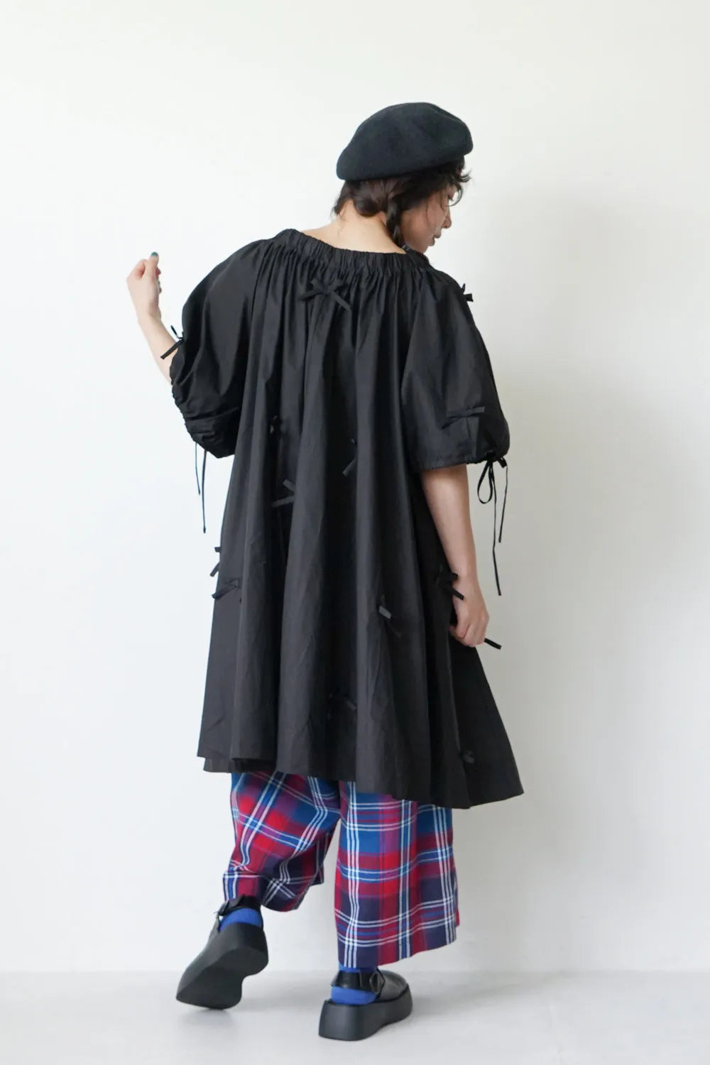 ランダムりぼん ギャザーチュニックワンピース