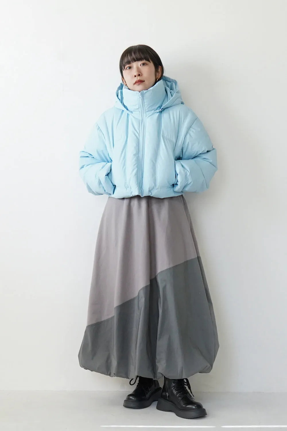 中綿ショートブルゾン