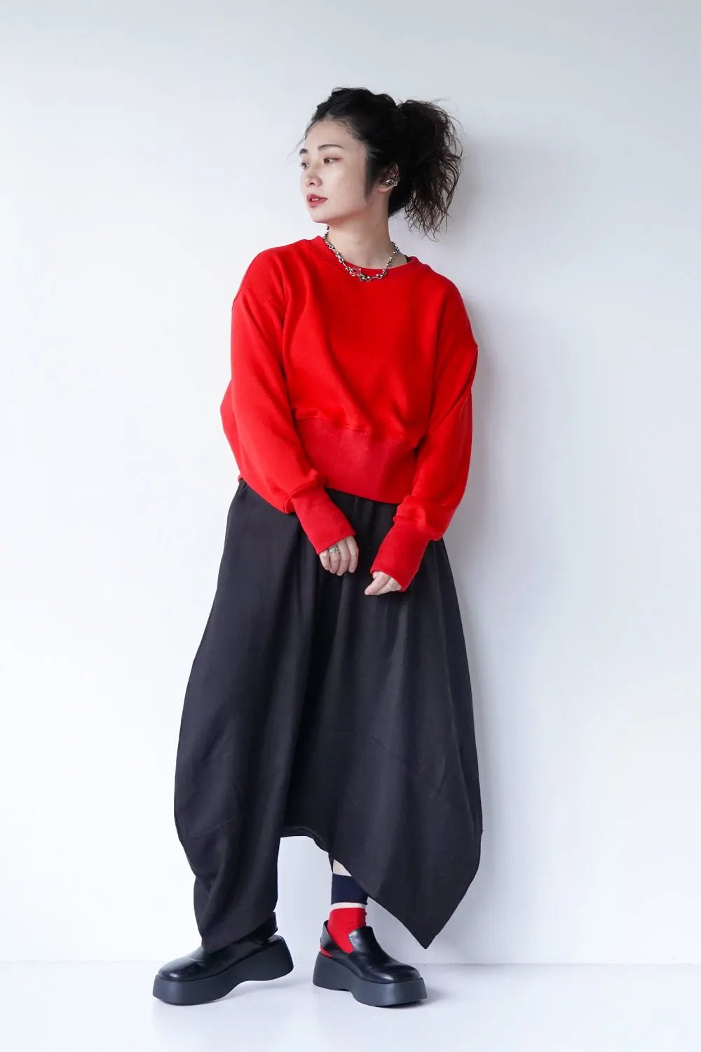 バルーンサルエルパンツ