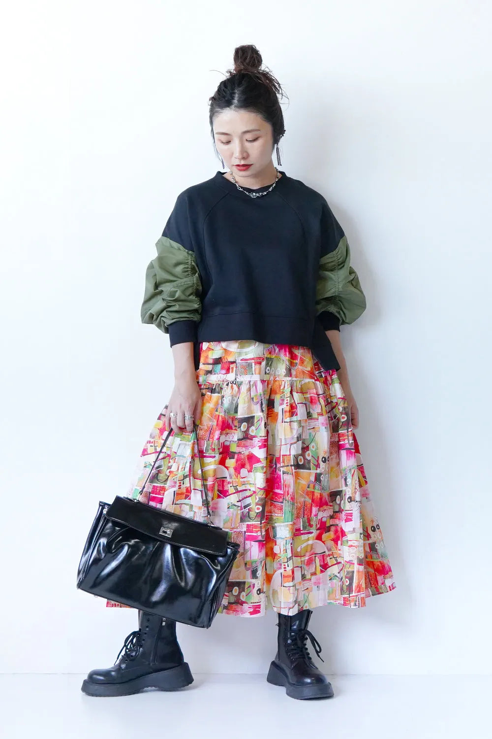 バックル2WAYバッグ