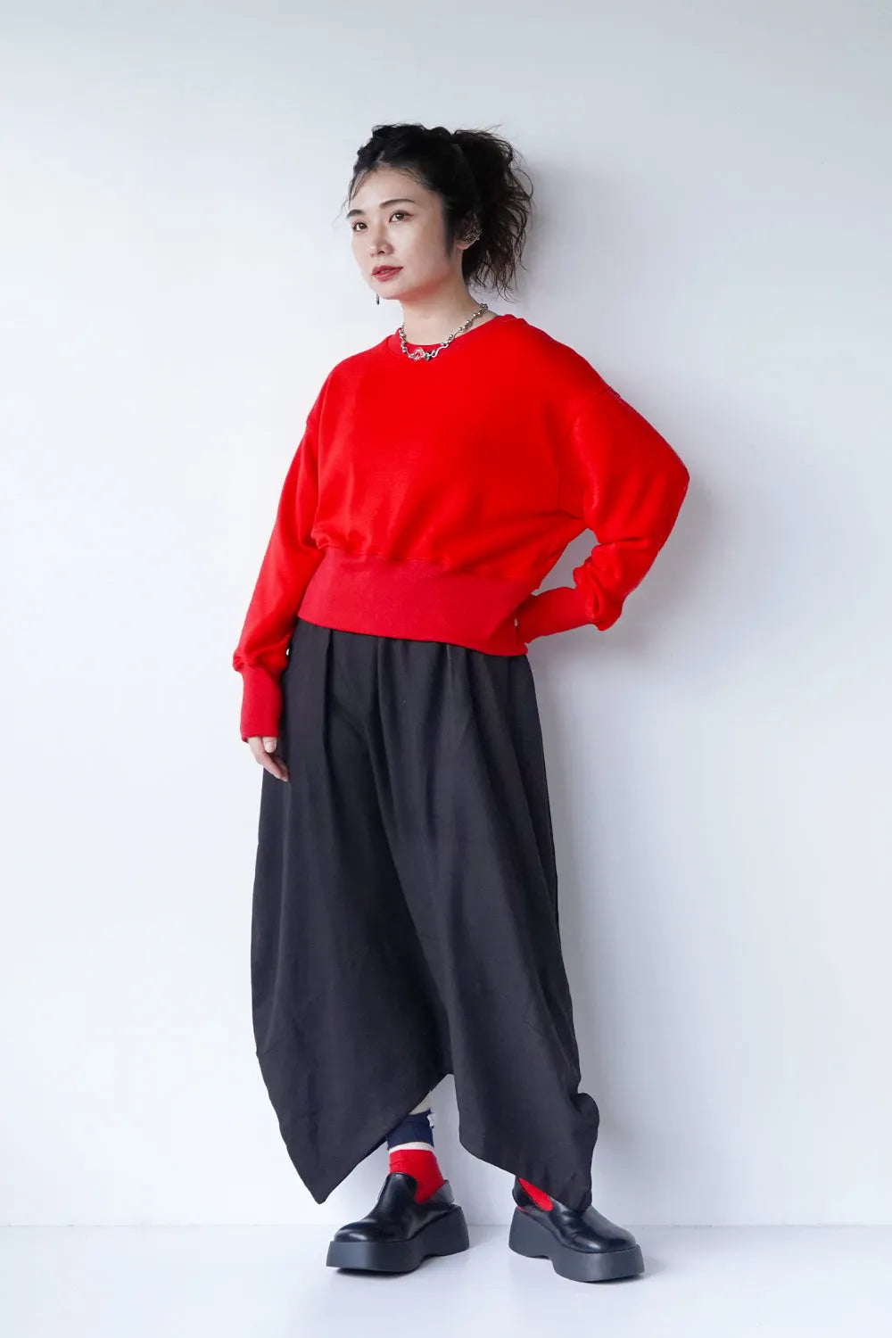 【ante aciem】ボンバーヒートコルセットプルオーバー