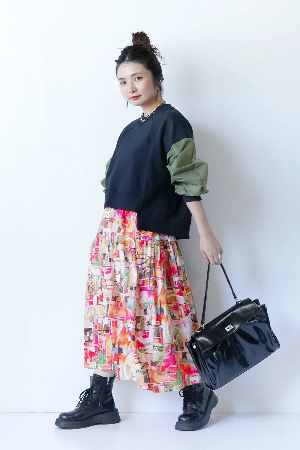 バックル2WAYバッグ