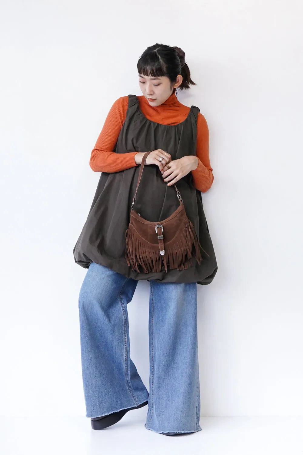 バルーンチュニックワンピース