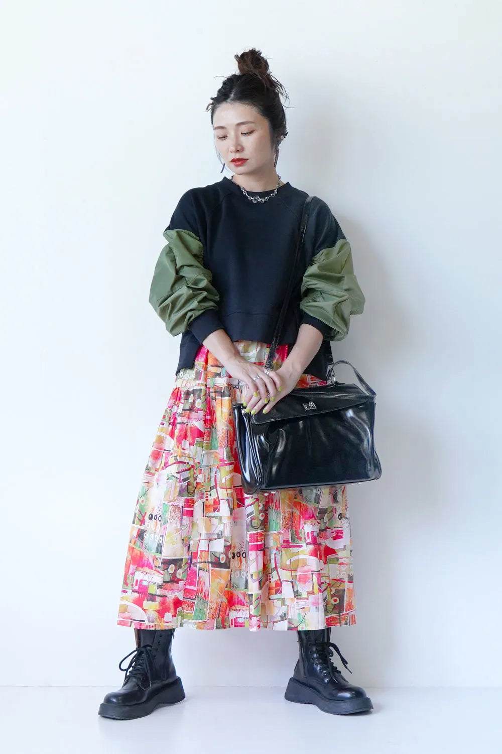 バックル2WAYバッグ