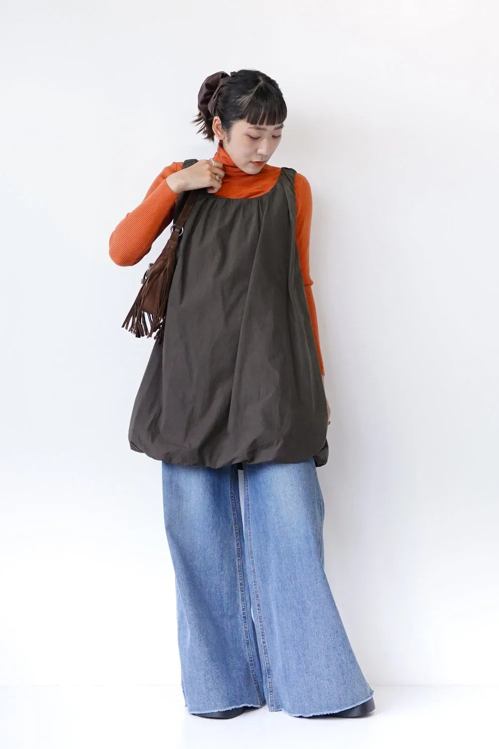 バルーンチュニックワンピース