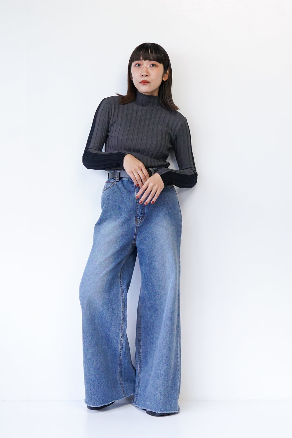 ブルーベリー ニードバイ ヘリテージ デニムパンツ KYLIE カイリー NEEDBY