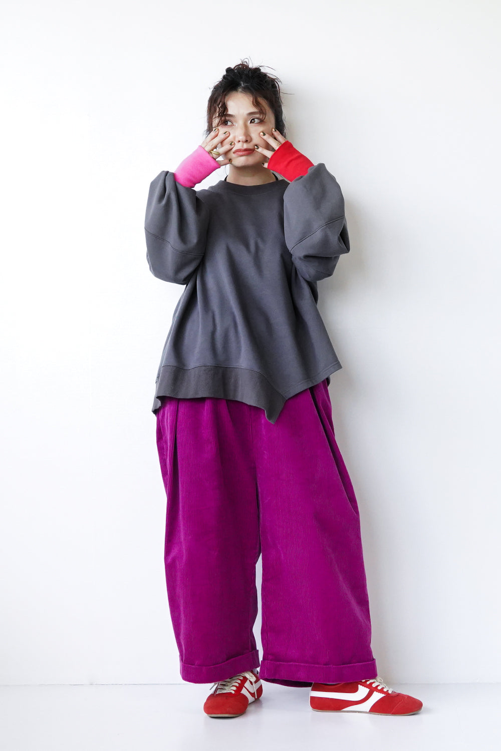 LILA n' citta】裏毛アシメヘムチュニック – LILA & CITTA