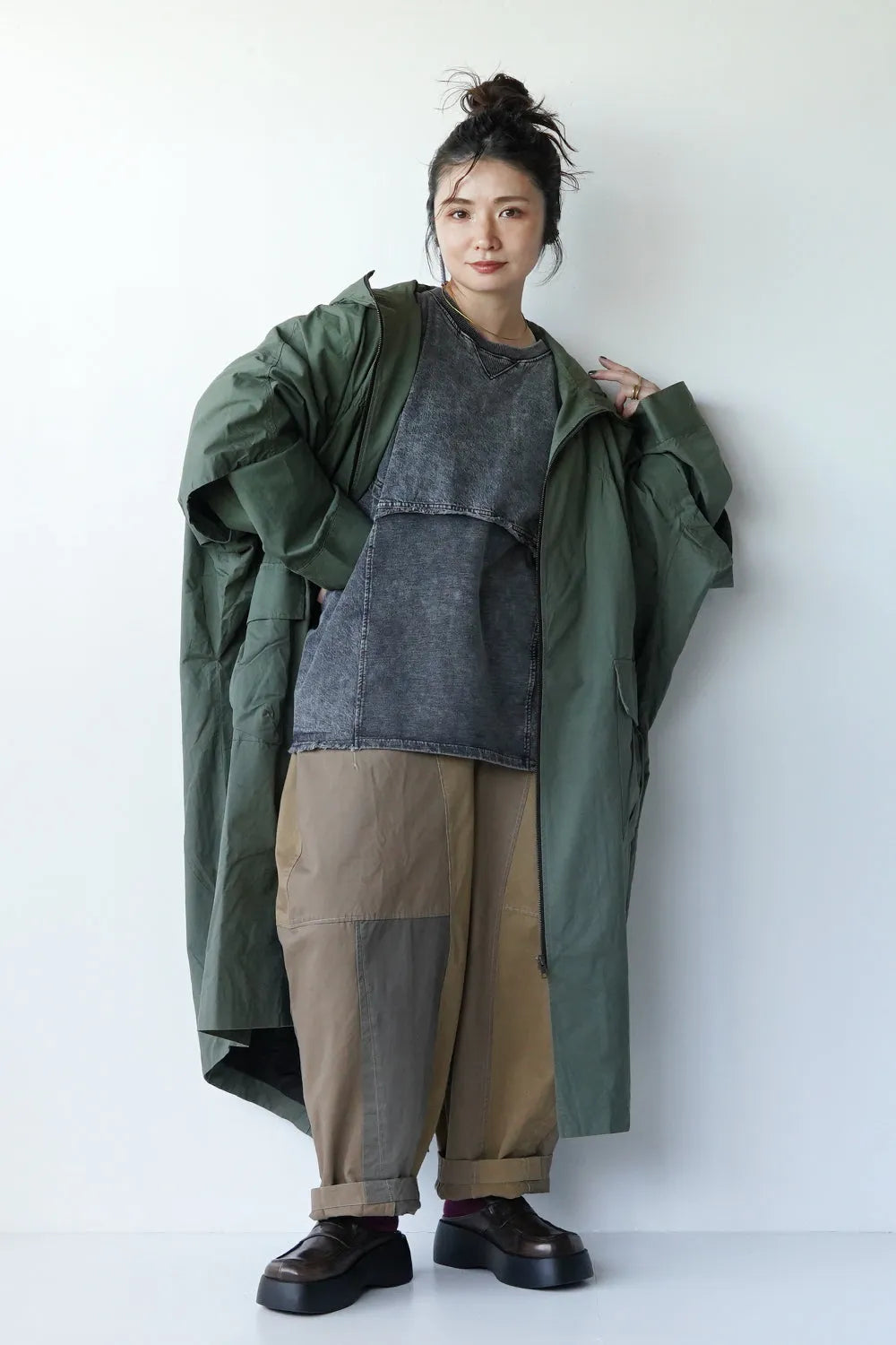 DIRAIN レイヤードモッズコート レイヤードモッズコート – LILA & CITTA ONLINE SHOP