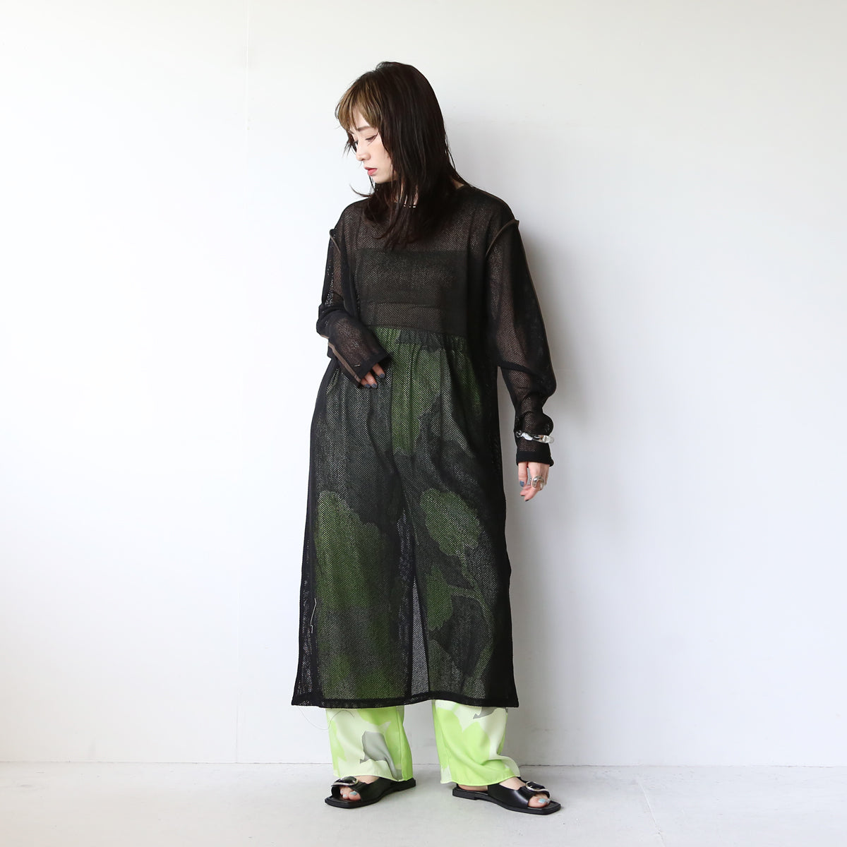 ワンピース bunbun ALEGRE]ドッキングギャザーワンピース | KOBUNSHA SELECT SHOP