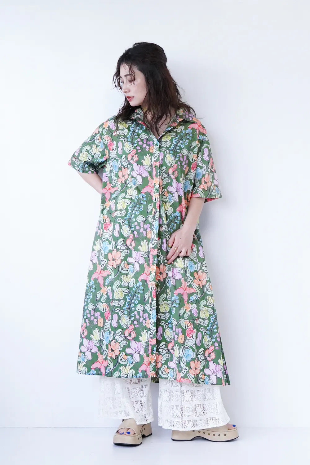 LILA n' citta】ペイント花柄シャツワンピース – LILA & CITTA ONLINE SHOP LILA n' citta】ペイント花柄シャツワンピース – LILA & CITTA ONLINE SHOP