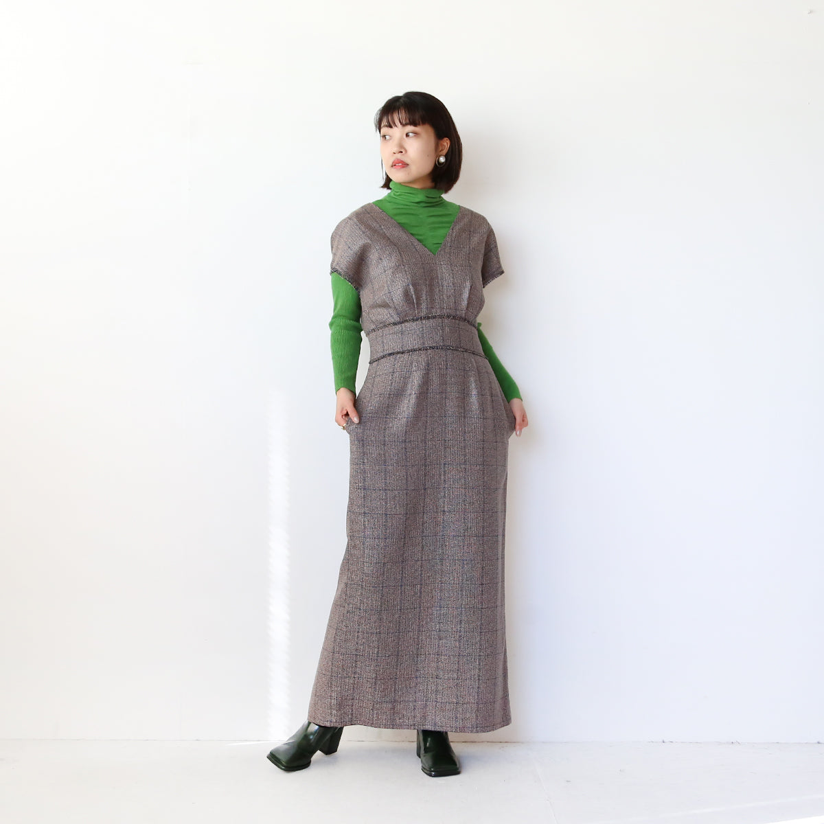 LALI ワンピース 5y Lali Kids（ラリキッズ）2024AW BLAIR DRESS - CYPRESS WITH