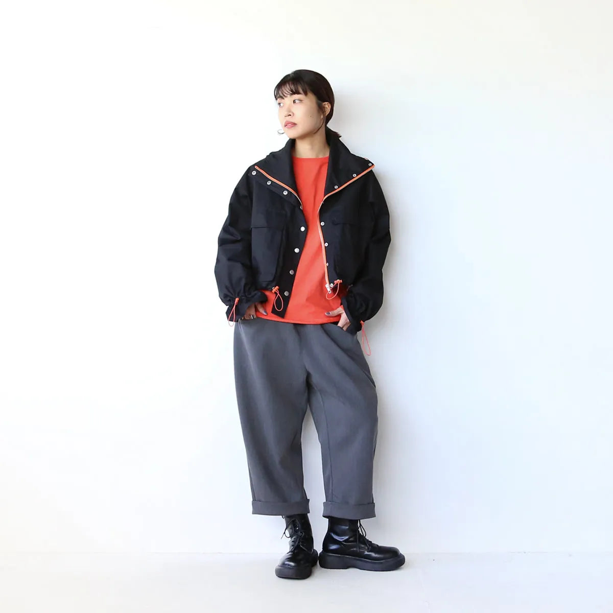 【LILA n’ citta】ドロストユーティリティジャケット