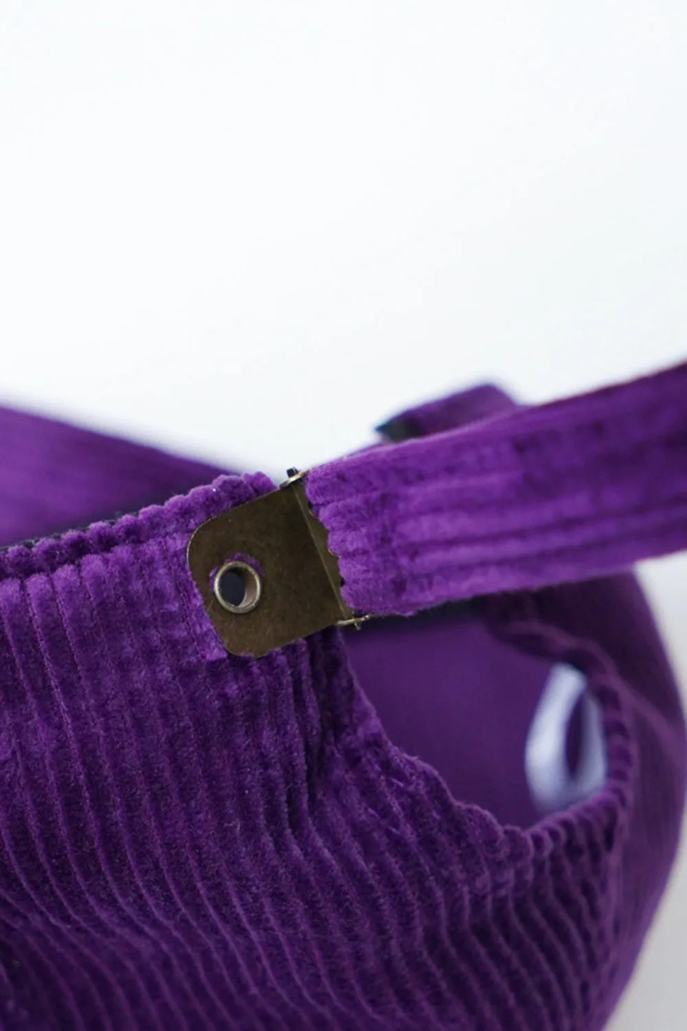 ロゴ入りコーデュロイボールキャップ