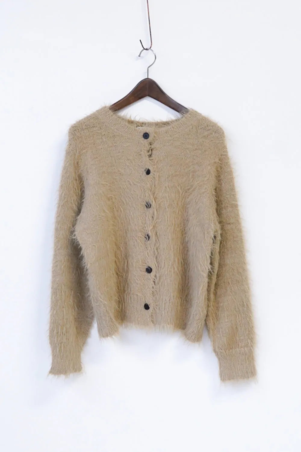 モヘアニットカーデ＆マフラーSET