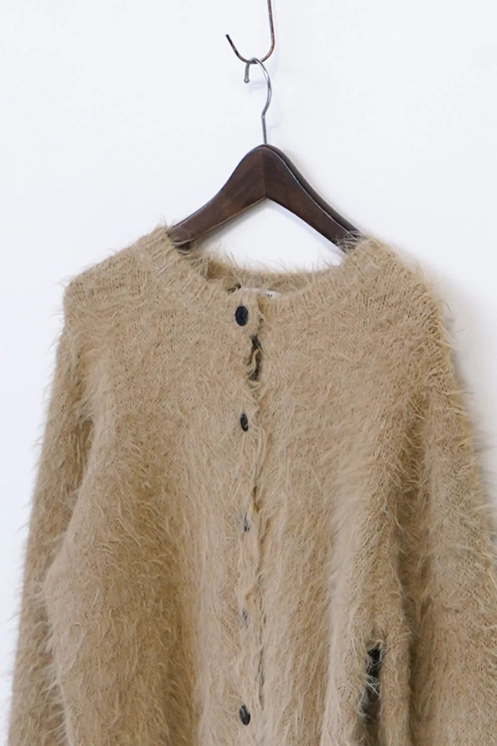 モヘアニットカーデ＆マフラーSET