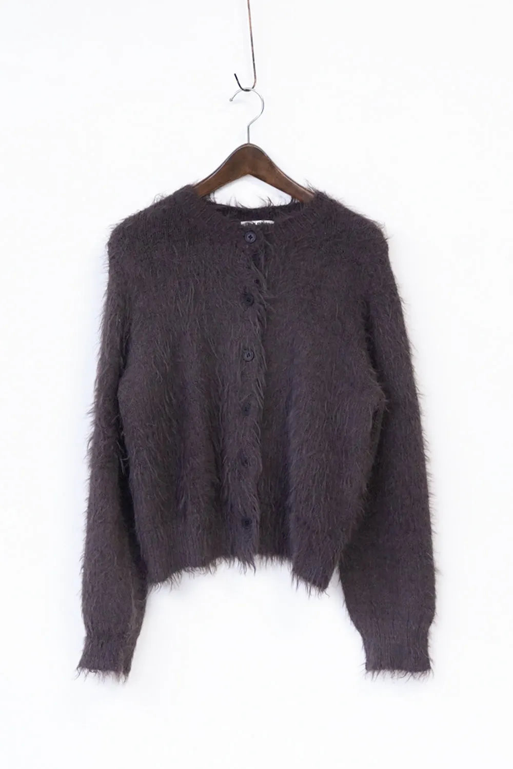 モヘアニットカーデ＆マフラーSET