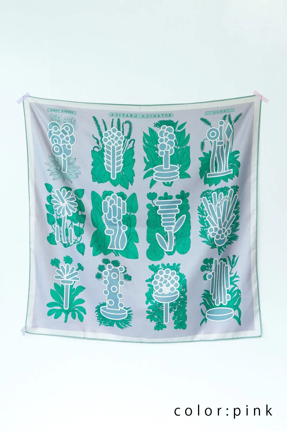 リバーシブル大判スカーフ