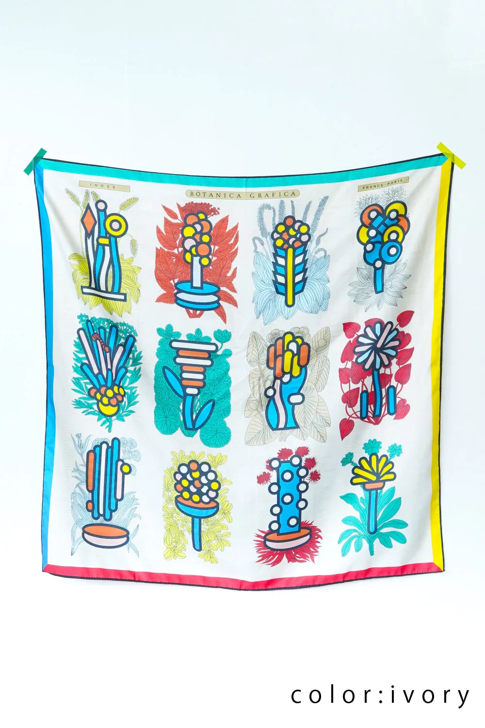 リバーシブル大判スカーフ