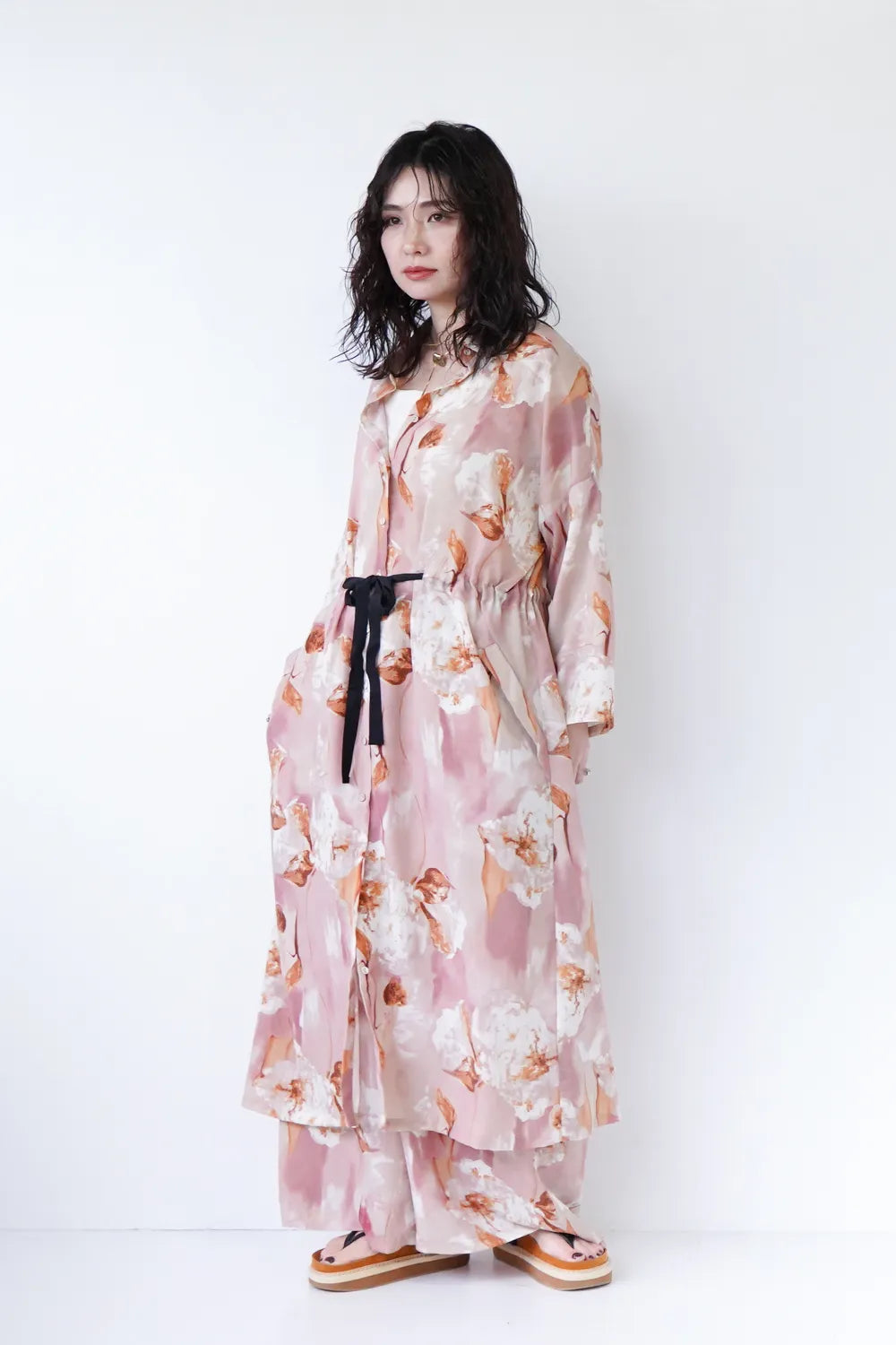 LILA n' citta】水彩柄シフォンシャツワンピース – LILA & CITTA LILA n' citta】水彩柄シフォンシャツワンピース – LILA & CITTA