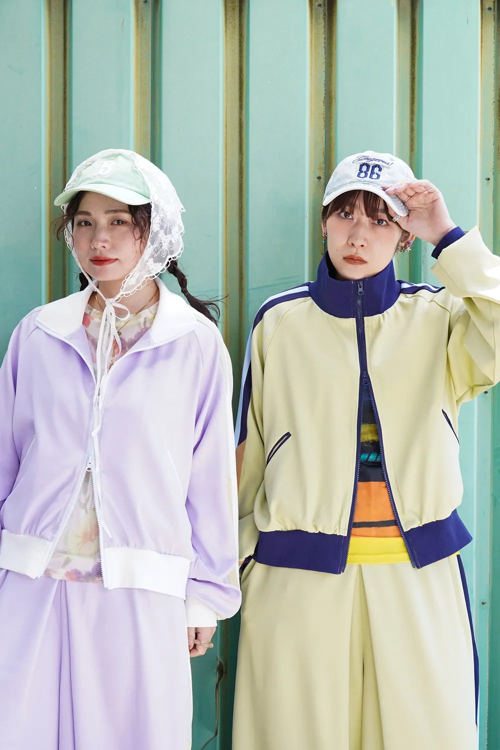 LILA n' citta】4配色ショートトラックジャケット – LILA & CITTA