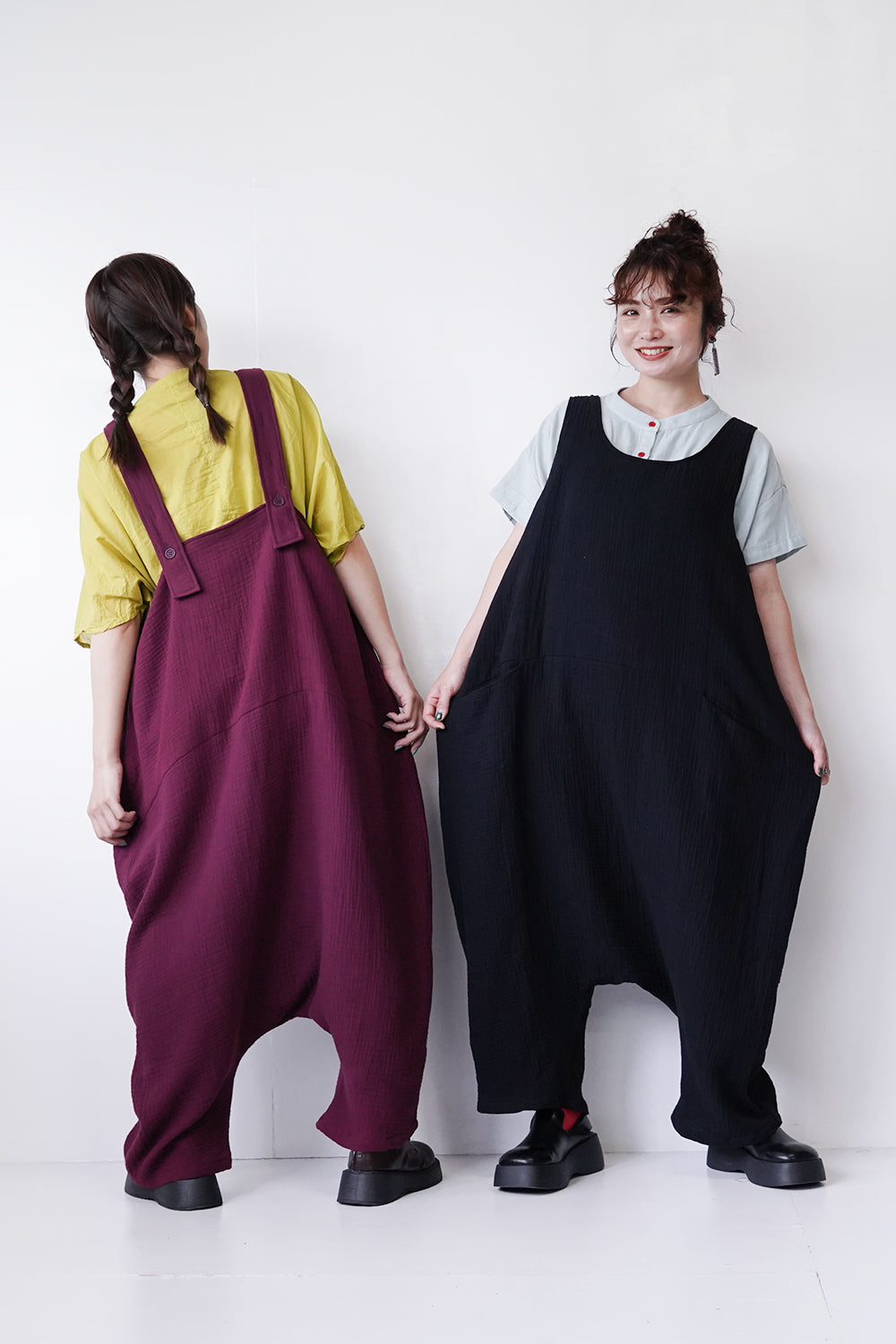 予約販売】【LILA n' citta】ガーゼサルエルサロペット – LILA & CITTA