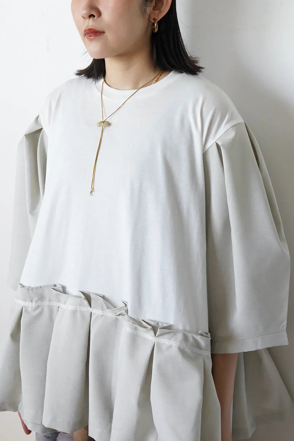 【nunuforme 】チェンジフリルTee