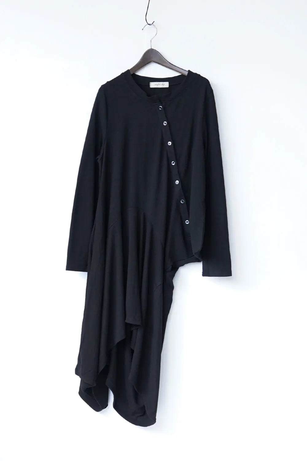 アシメ変形チュニックニットワンピース