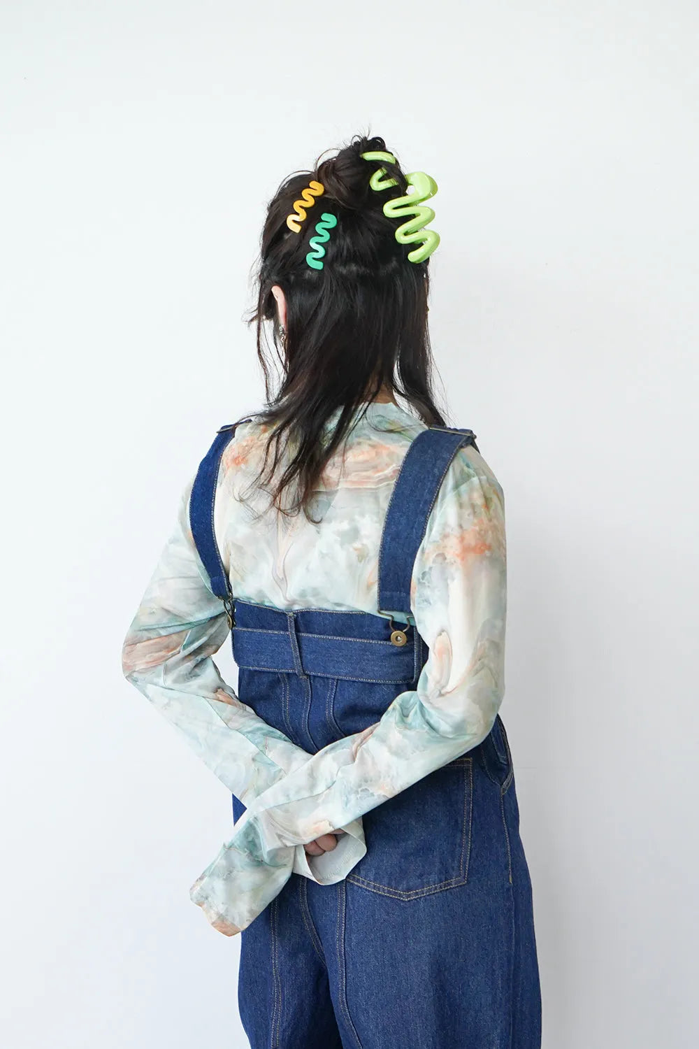 ウェーブヘアクリップ