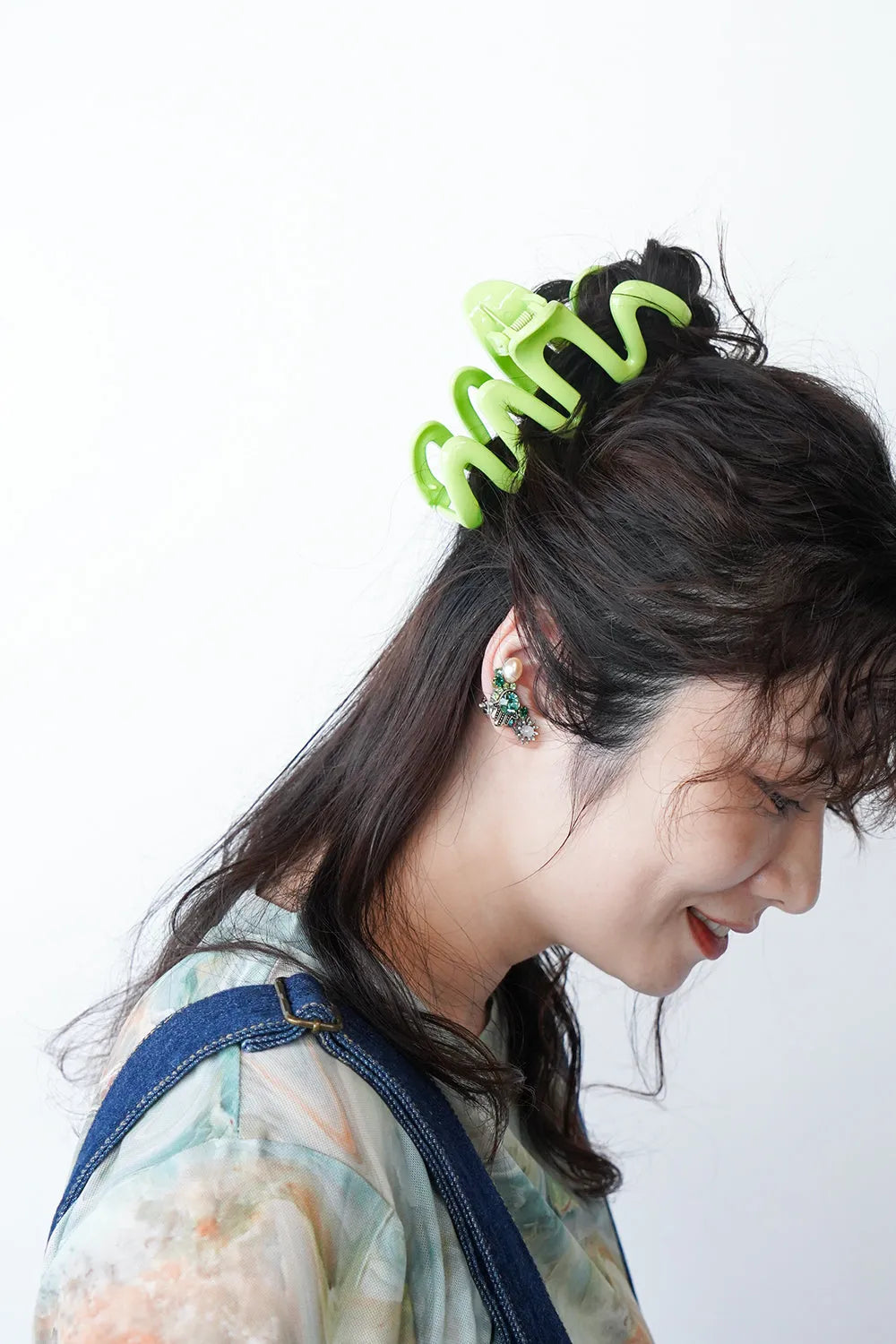 ウェーブヘアクリップ