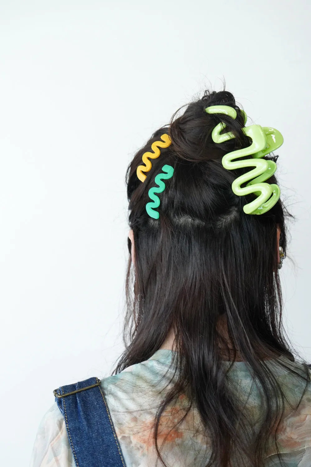 ウェーブヘアクリップ